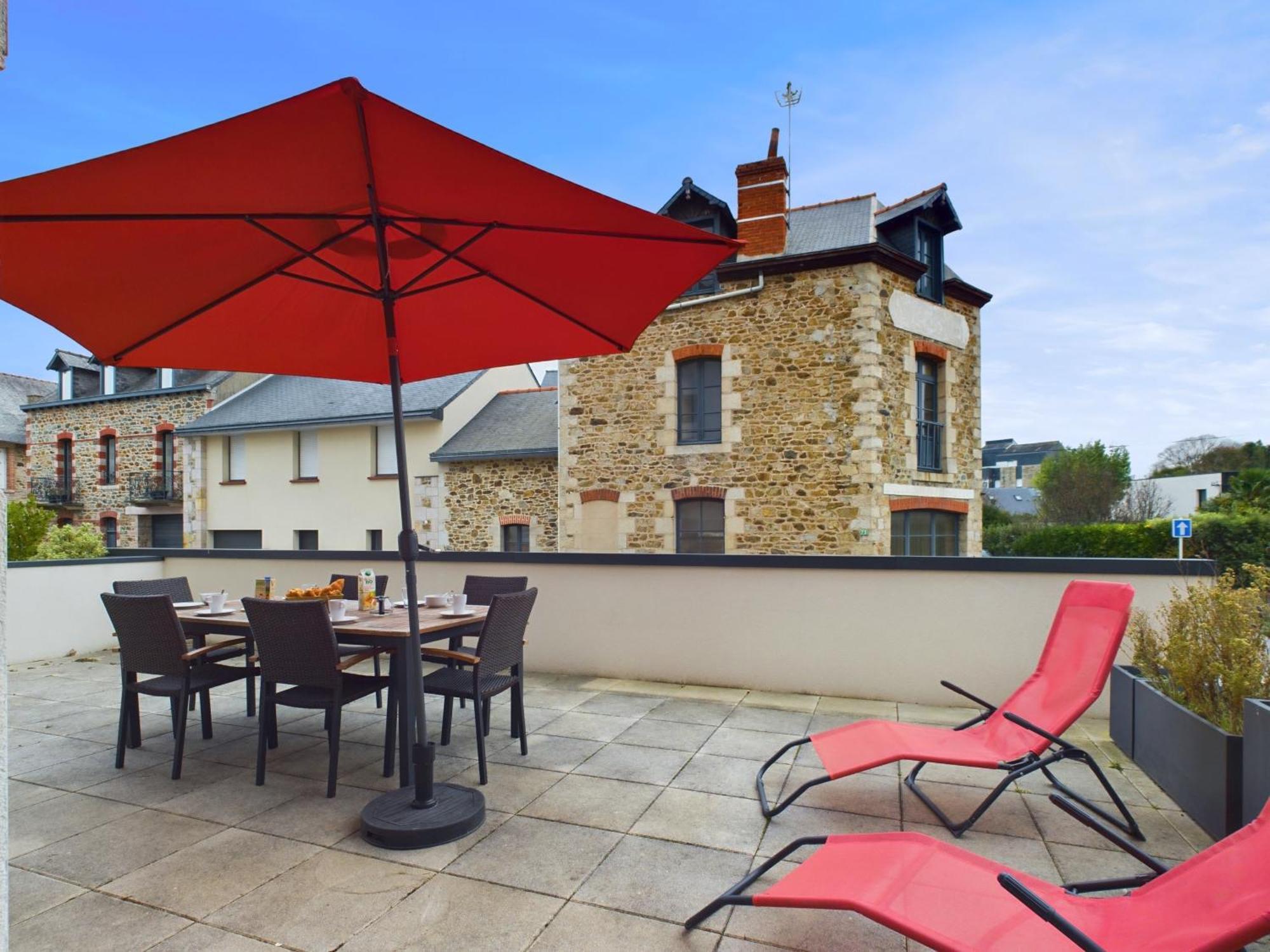 50M De La Plage - Terrasse - 3 Adultes Et 3 Enfants 普雷讷夫昂德雷 外观 照片